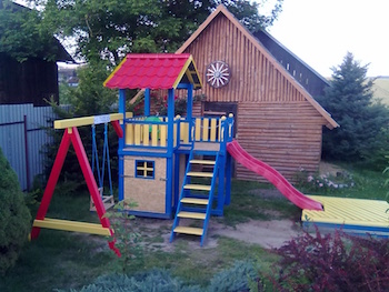 Detské ihriská z dreva